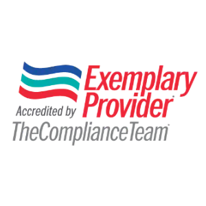 Exemplary Provider - Accredited by The Compliance Team